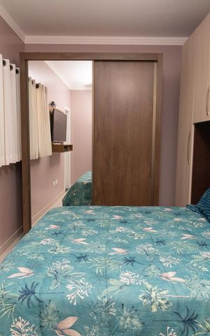 Casa à venda com 90m², 2 quartos e 2 vagasSuíte 2