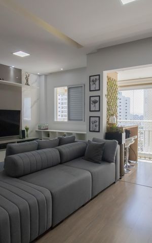 Apartamento à venda com 83m², 2 quartos e 2 vagas Apartamento à venda com 83m², 2 quartos e 2 vagasSala