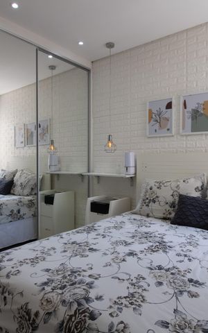 Apartamento à venda com 83m², 2 quartos e 2 vagas Apartamento à venda com 83m², 2 quartos e 2 vagasSuíte