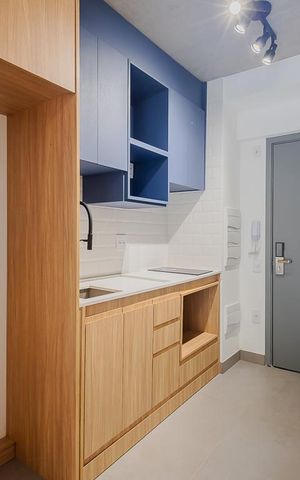 Studio para alugar com 44m², 1 quarto e sem vagaCozinha
