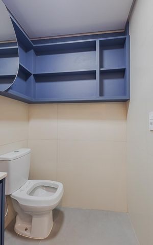 Studio para alugar com 44m², 1 quarto e sem vagaBanheiro