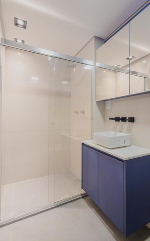 Studio para alugar com 44m², 1 quarto e sem vagaBanheiro