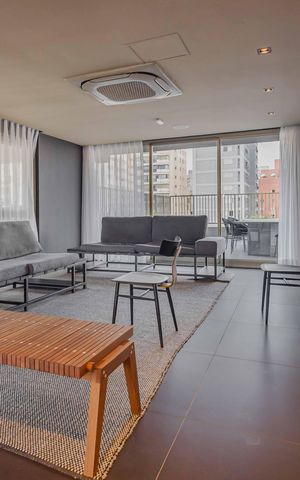 Studio para alugar com 44m², 1 quarto e sem vagaEspaço Gourmet