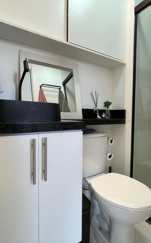 Apartamento à venda com 33m², 2 quartos e sem vaga Apartamento à venda com 33m², 2 quartos e sem vagaBanheiro