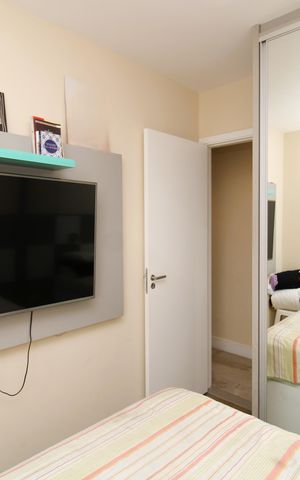 Apartamento à venda com 47m², 2 quartos e 1 vagaQuarto 1