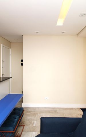 Apartamento à venda com 47m², 2 quartos e 1 vagaSala