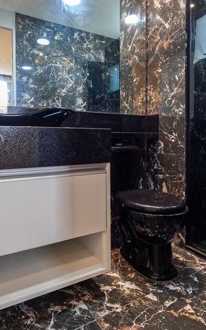 Apartamento para alugar com 54m², 2 quartos e 1 vaga Apartamento para alugar com 54m², 2 quartos e 1 vagaBanheiro da Suíte