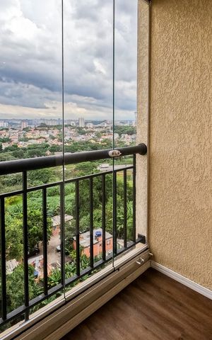 Apartamento para alugar com 54m², 2 quartos e 1 vaga Apartamento para alugar com 54m², 2 quartos e 1 vagaVaranda da Sala
