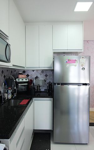 Apartamento à venda com 73m², 2 quartos e 2 vagasCozinha 