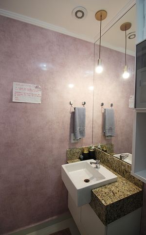 Apartamento à venda com 73m², 2 quartos e 2 vagasBanheiro Social