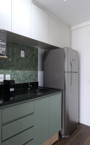 Studio para alugar com 27m², 1 quarto e sem vagaCozinha
