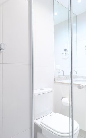 Studio para alugar com 27m², 1 quarto e sem vagaBanheiro