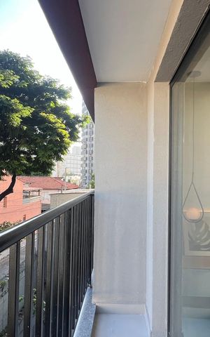 Apartamento para alugar com 25m², 1 quarto e sem vaga Apartamento para alugar com 25m², 1 quarto e sem vagaSacada