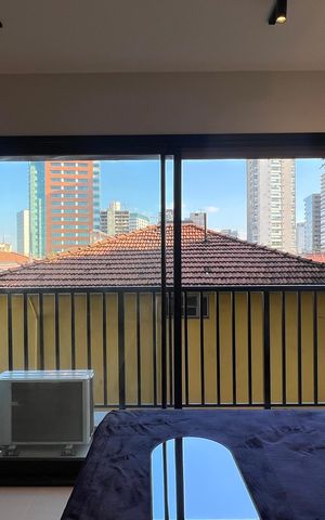 Apartamento para alugar com 25m², 1 quarto e sem vaga Apartamento para alugar com 25m², 1 quarto e sem vagaSacada