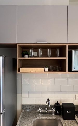Apartamento para alugar com 25m², 1 quarto e sem vaga Apartamento para alugar com 25m², 1 quarto e sem vagaCozinha