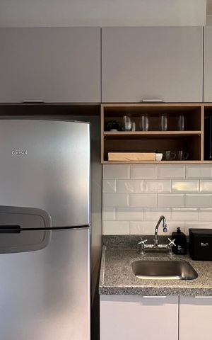 Apartamento para alugar com 25m², 1 quarto e sem vaga Apartamento para alugar com 25m², 1 quarto e sem vagaCozinha