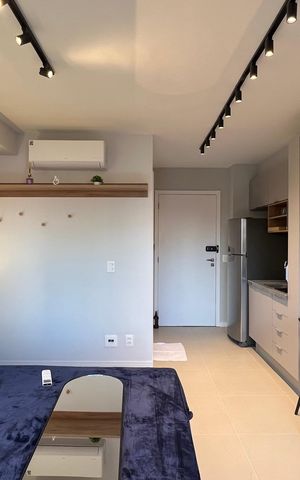 Apartamento para alugar com 25m², 1 quarto e sem vaga Apartamento para alugar com 25m², 1 quarto e sem vagaSala/Quarto