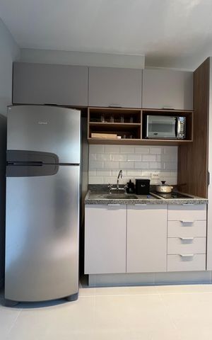 Apartamento para alugar com 25m², 1 quarto e sem vaga Apartamento para alugar com 25m², 1 quarto e sem vagaCozinha