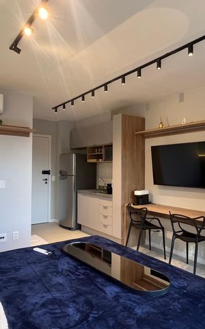 Apartamento para alugar com 25m², 1 quarto e sem vaga Apartamento para alugar com 25m², 1 quarto e sem vagaSala/Quarto