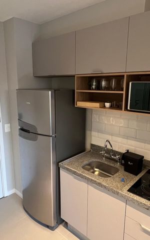 Apartamento para alugar com 25m², 1 quarto e sem vaga Apartamento para alugar com 25m², 1 quarto e sem vagaCozinha