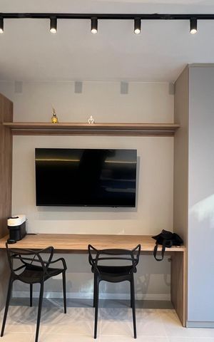 Apartamento para alugar com 25m², 1 quarto e sem vaga Apartamento para alugar com 25m², 1 quarto e sem vagaSala/Quarto