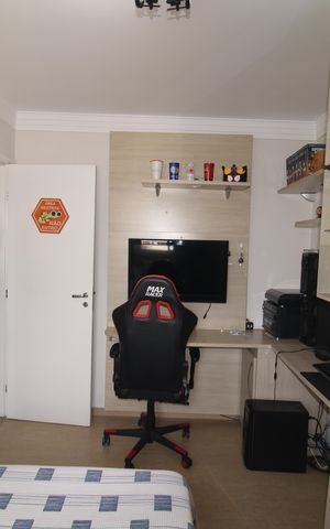 Apartamento à venda com 115m², 3 quartos e 2 vagasQuarto 2