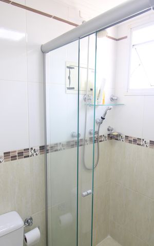 Apartamento à venda com 115m², 3 quartos e 2 vagasBanheiro da Suíte