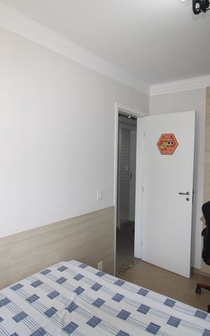 Apartamento à venda com 115m², 3 quartos e 2 vagasQuarto 2