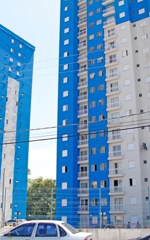 Apartamento para alugar com 49m², 2 quartos e 1 vagaFachada do bloco
