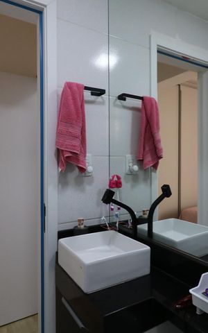 Apartamento à venda com 60m², 2 quartos e 2 vagasBanheiro da Suíte