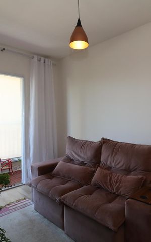 Apartamento à venda com 60m², 2 quartos e 2 vagasSala