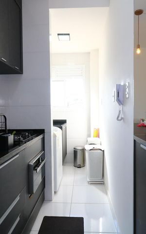 Apartamento à venda com 60m², 2 quartos e 2 vagasCozinha