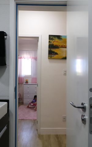 Apartamento à venda com 60m², 2 quartos e 2 vagasBanheiro Social