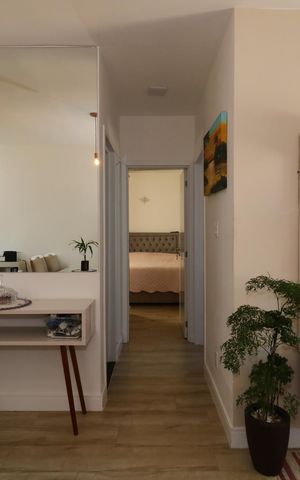 Apartamento à venda com 60m², 2 quartos e 2 vagasSala