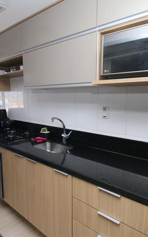 Apartamento à venda com 115m², 2 quartos e 1 vagaCozinha