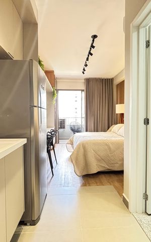 Apartamento à venda com 25m², 1 quarto e sem vaga Apartamento à venda com 25m², 1 quarto e sem vagaStudio