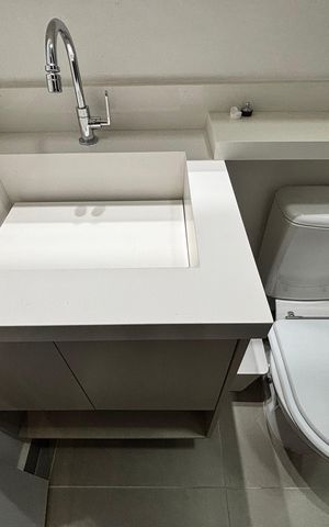 Apartamento à venda com 25m², 1 quarto e sem vaga Apartamento à venda com 25m², 1 quarto e sem vagaBanheiro