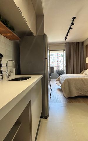 Apartamento à venda com 25m², 1 quarto e sem vaga Apartamento à venda com 25m², 1 quarto e sem vagaStudio