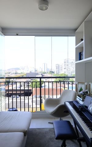 Apartamento à venda com 53m², 2 quartos e 1 vagaVaranda
