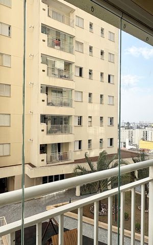 Apartamento para alugar com 56m², 2 quartos e 1 vaga Apartamento para alugar com 56m², 2 quartos e 1 vagaVaranda da Sala