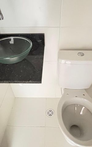 Apartamento para alugar com 104m², 2 quartos e 1 vaga Apartamento para alugar com 104m², 2 quartos e 1 vagaBanheiro