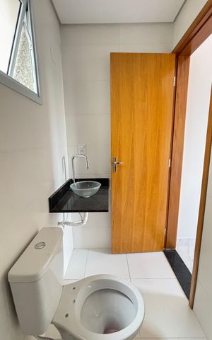 Apartamento para alugar com 104m², 2 quartos e 1 vaga Apartamento para alugar com 104m², 2 quartos e 1 vagaBanheiro da Suíte 1