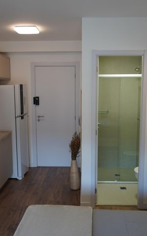 Studio à venda com 27m², 1 quarto e sem vagaStudio