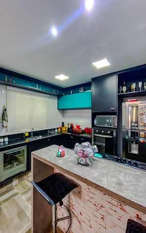 Casa à venda com 110m², 3 quartos e 2 vagasCozinha