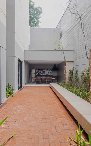 Studio para alugar com 24m², 1 quarto e sem vagaChurrasqueira