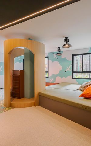 Studio para alugar com 24m², 1 quarto e sem vagaBrinquedoteca