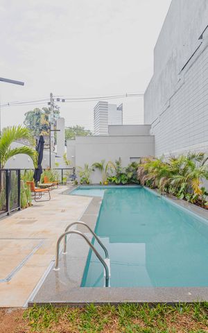 Studio para alugar com 24m², 1 quarto e sem vagaPiscina