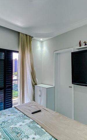 Apartamento à venda com 90m², 3 quartos e 2 vagasSuíte