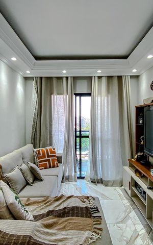 Apartamento à venda com 90m², 3 quartos e 2 vagasSala