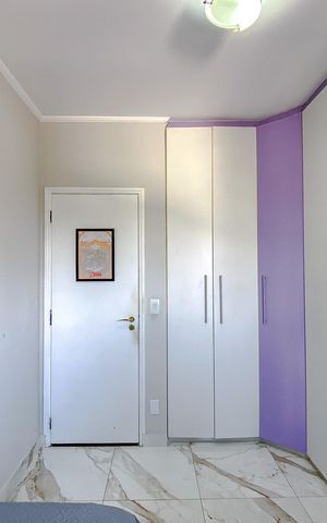 Apartamento à venda com 90m², 3 quartos e 2 vagasQuarto 2